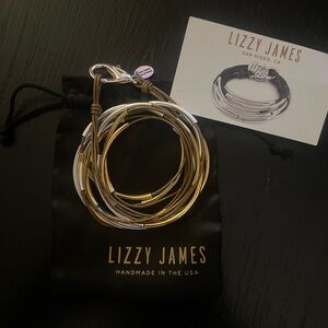 Lizzy James Gold and Silver Women's Bracelet